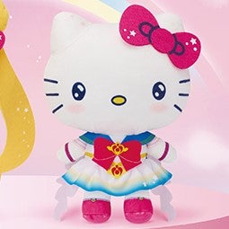 Sailor Moon x Sanrio Characters Plush Super Sailor Moon & Hello